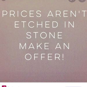 Offers welcome - reasonable ones 😊